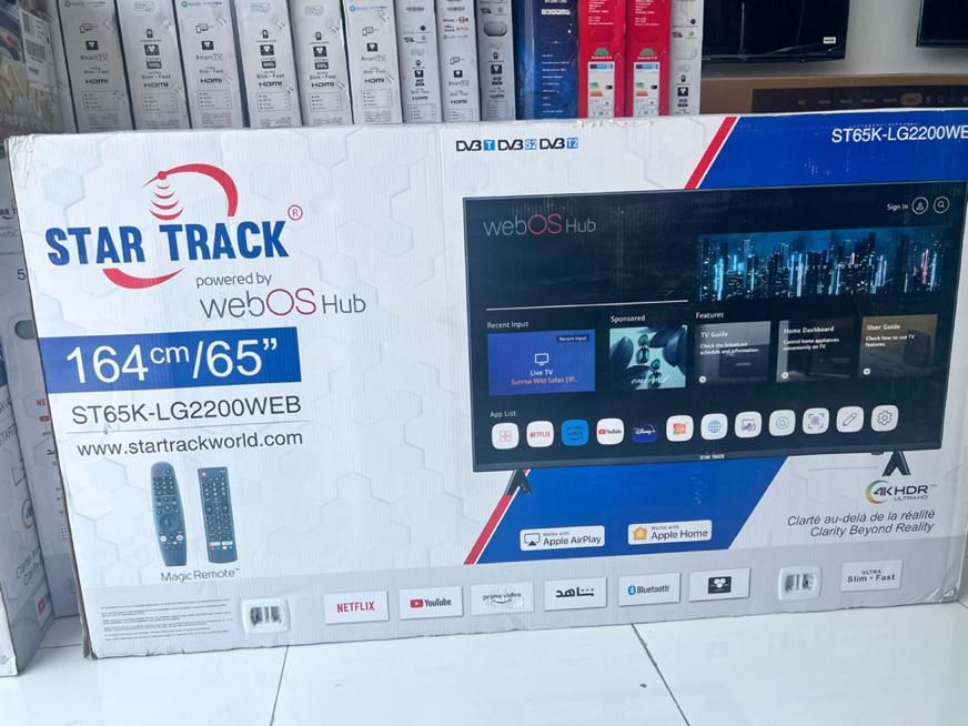 تلویزیون اسمارت کره ای با سه گیرنده دیجیتال|تلویزیون و پروژکتور|بندر کنگان, |دیوار