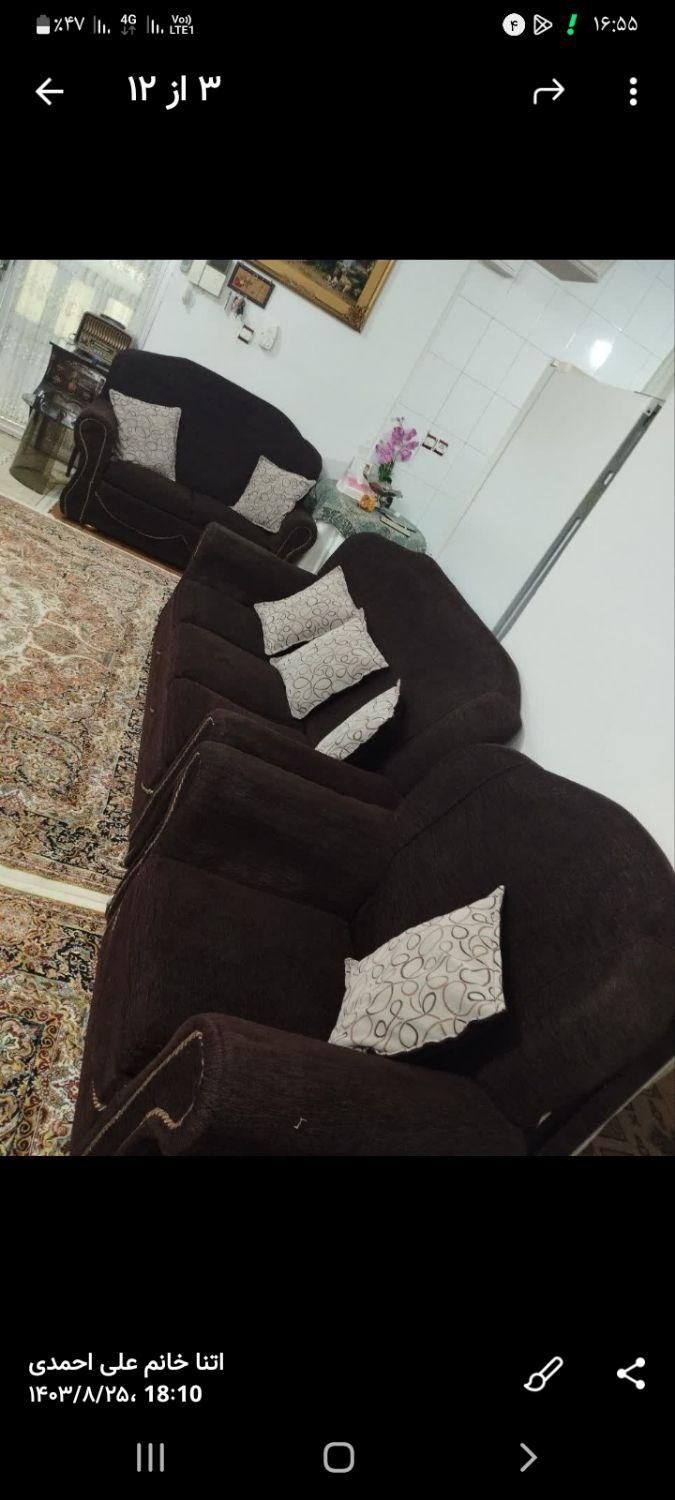 مبل ۷ نفره|مبلمان خانگی و میز عسلی|ساری, |دیوار