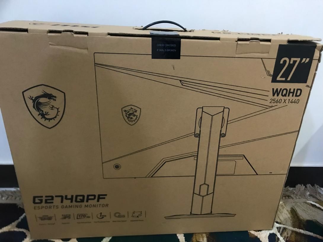 مانیتور گیمینگ msi مناسب کاربری حرفه ای|قطعات و لوازم جانبی رایانه|اهواز, کمپلو جنوبی|دیوار