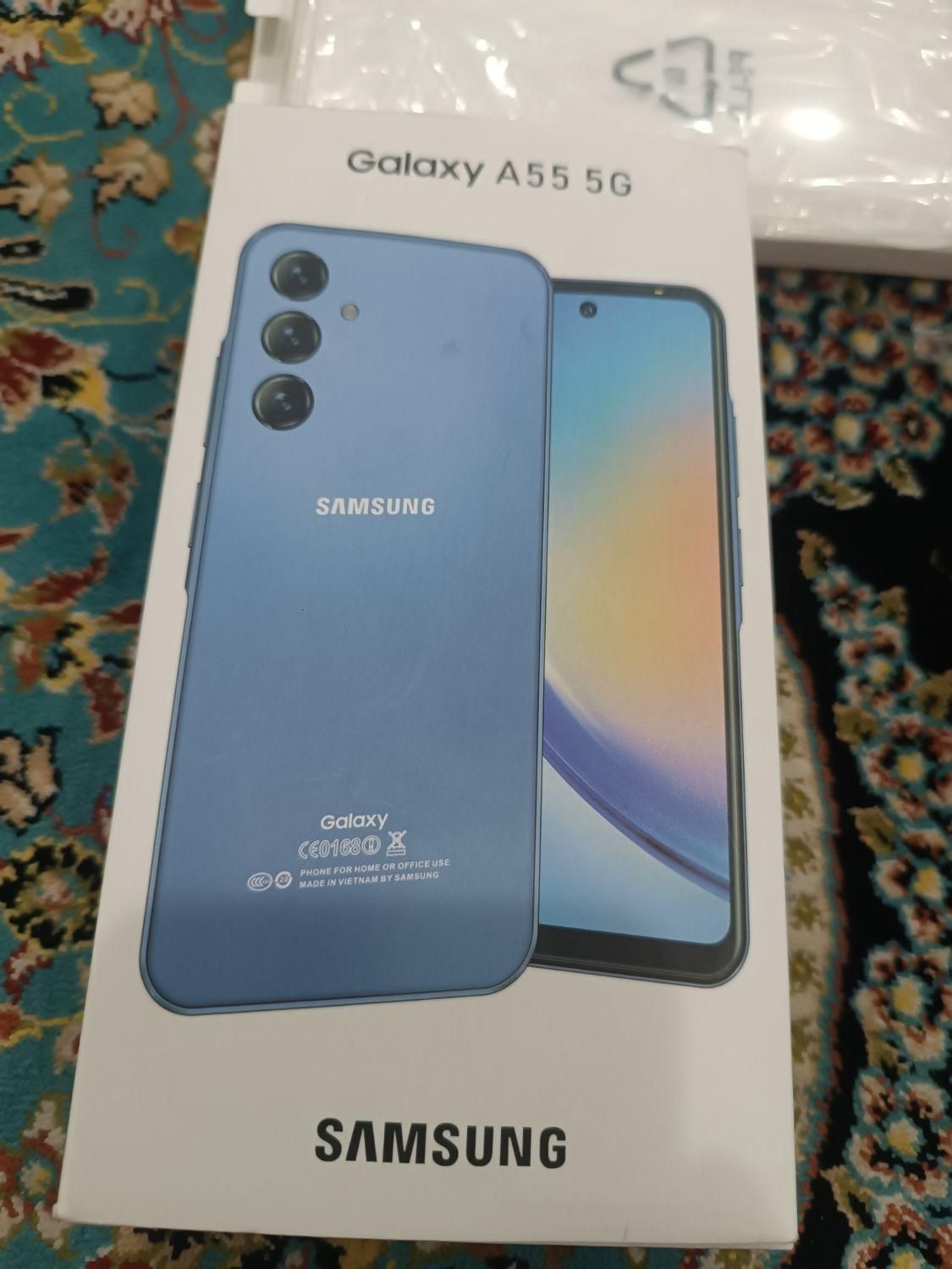 سامسونگ Galaxy A55 با حافظهٔ ۲۵۶ گیگابایت|موبایل|آران و بیدگل, |دیوار