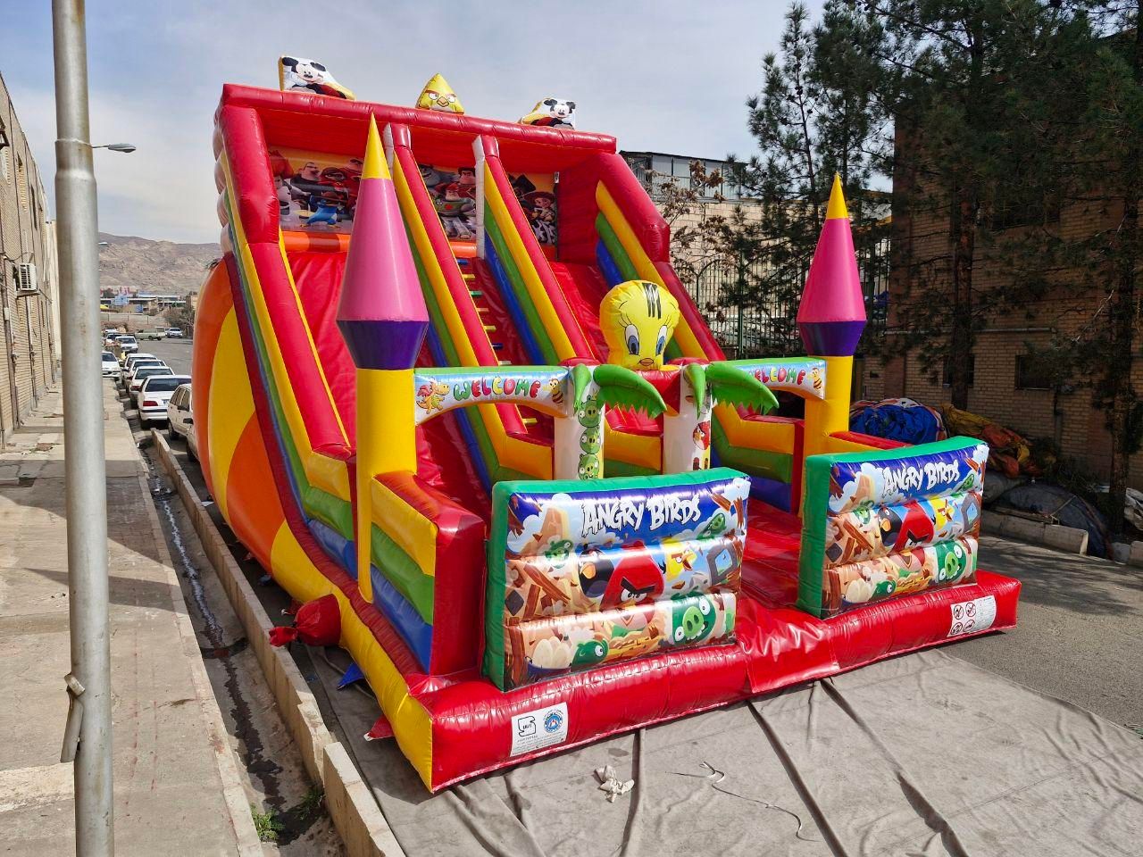 سرسره بادی طرح نخل و مدادی|اسباب‌‌بازی|تهران, خاوران|دیوار