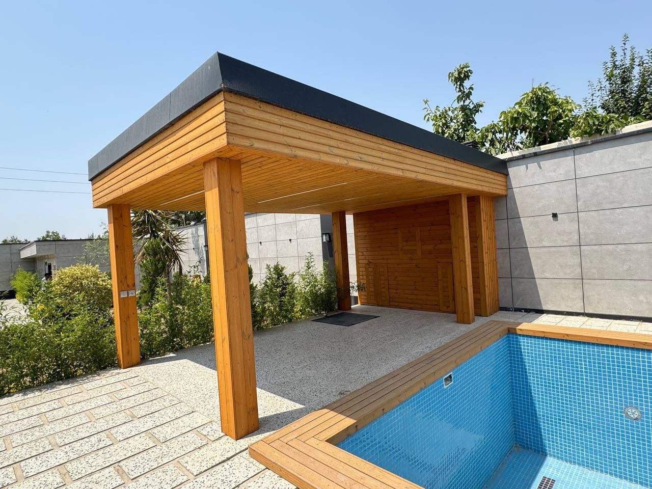 چوب ترموود لمبه روسی|مصالح و تجهیزات ساختمان|نوشهر, |دیوار