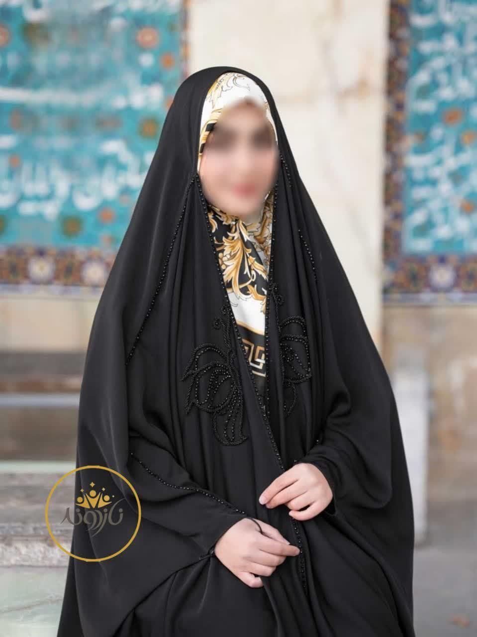 چادر مشکی عبایی و دانشجویی ساده وکار شده کد kp023|لباس|گرگان, |دیوار