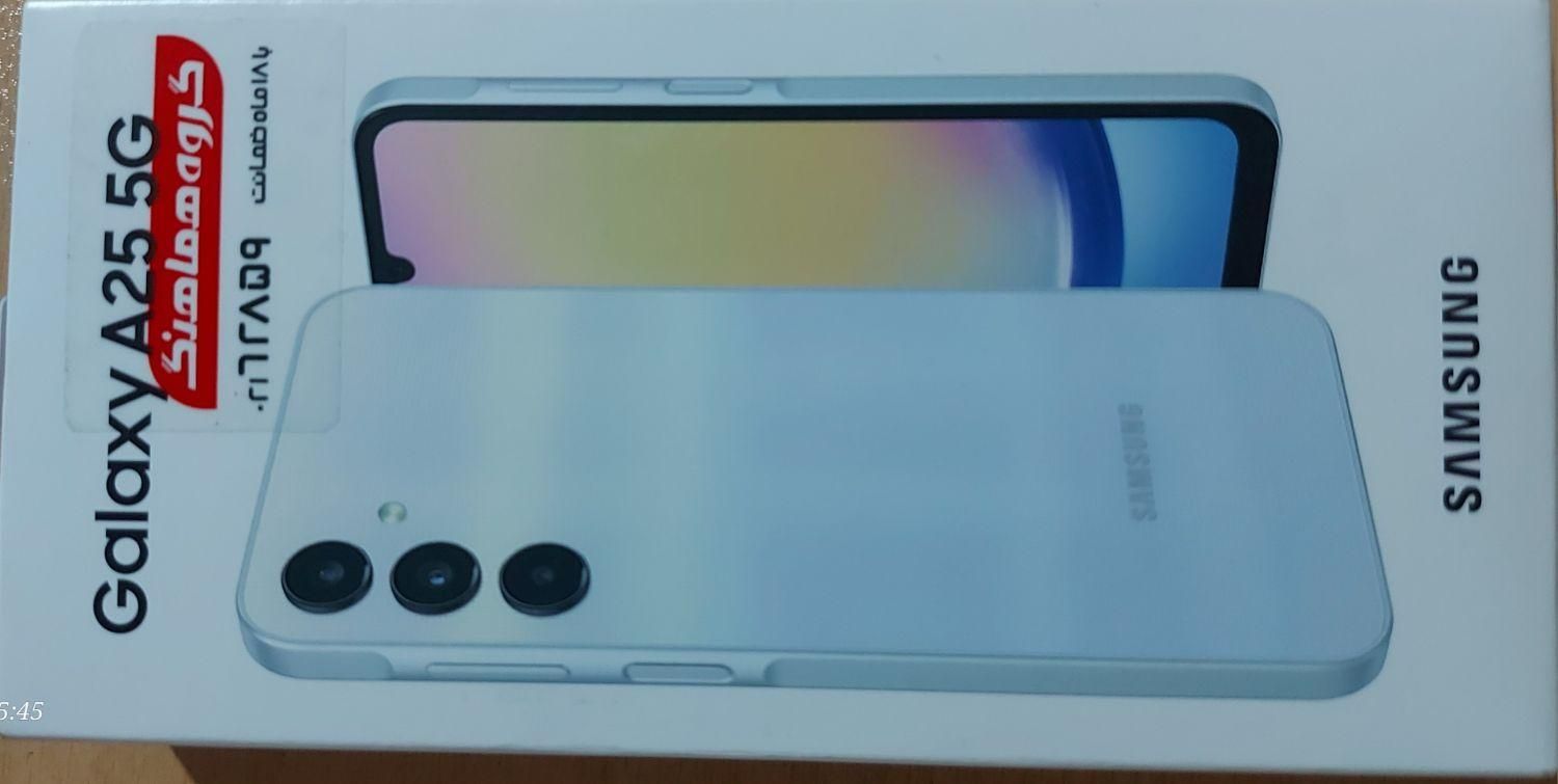Galaxy A25 دو سیم کارت ظرفیت 256  و رم 8|موبایل|تهران, سبلان (لشگر)|دیوار