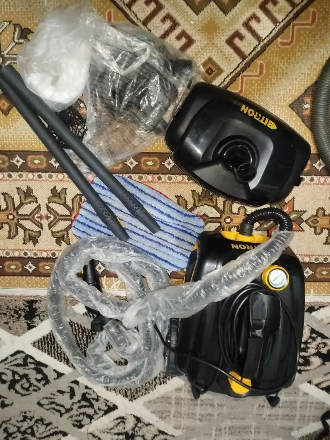 بخارشو در حد نو مارک BITRON|جاروبرقی، جارو شارژی، بخارشو|اصفهان, باتون|دیوار