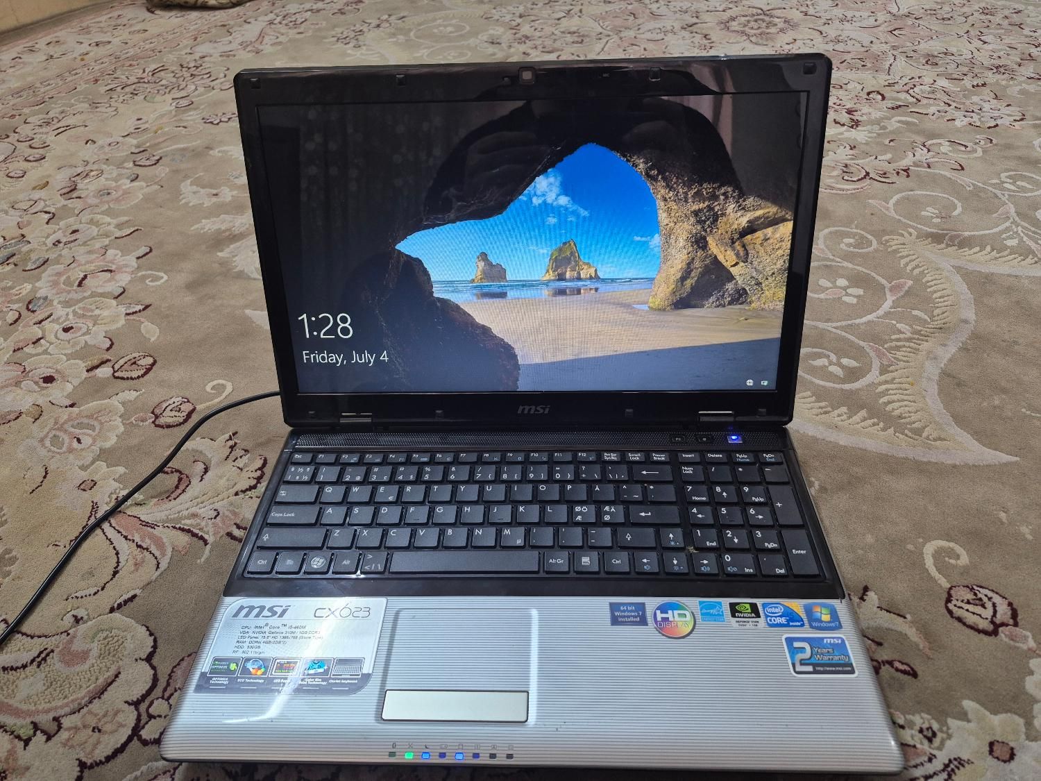 لپ تاپ Msi i5 شرکتی|رایانه همراه|اهواز, پادادشهر|دیوار
