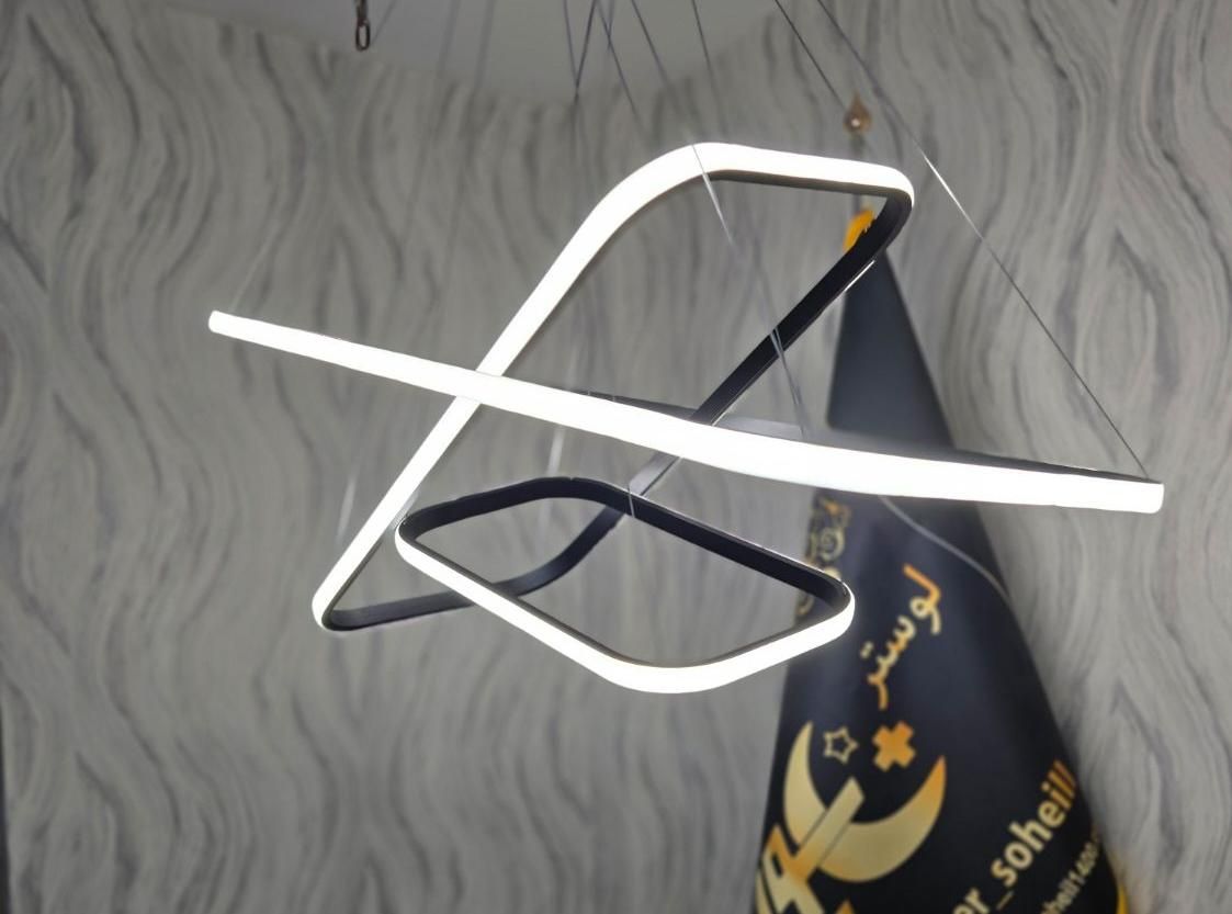 لوستر مستطیل|لوستر و چراغ آویز|فردیس, فردیس|دیوار