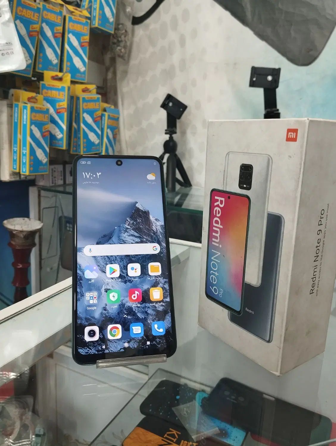 Redmi Note 9 Pro  حافظه 64رم 4درحداکبند تمیز|موبایل|مشهد, اروند|دیوار