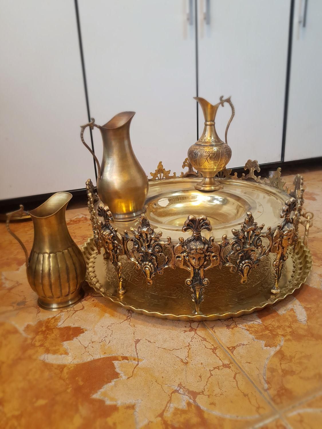 نانو آنتیکی برنجی منقل|صنایع دستی و سایر لوازم تزئینی|ایلام, |دیوار