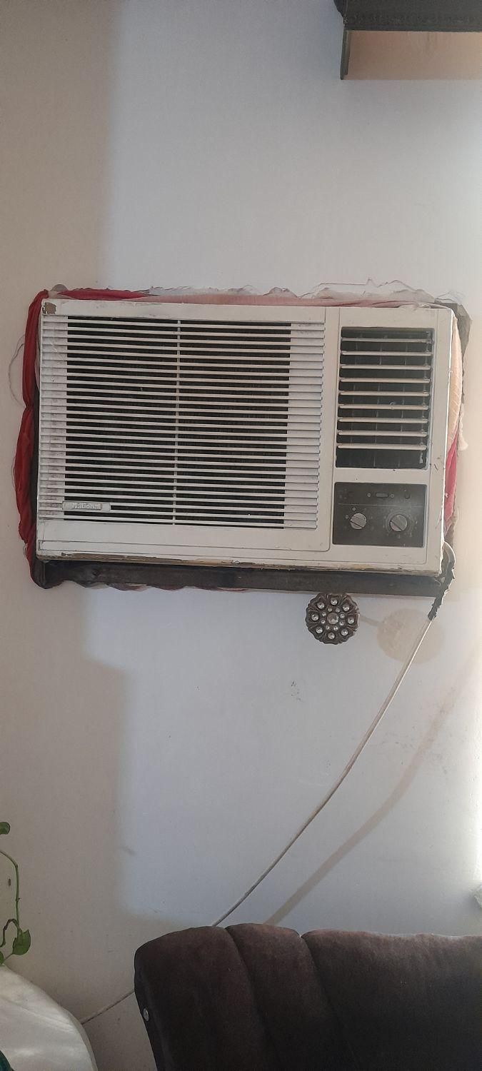 کولر پنجره ای|کولر گازی و فن‌کوئل|رشت, لاکان|دیوار