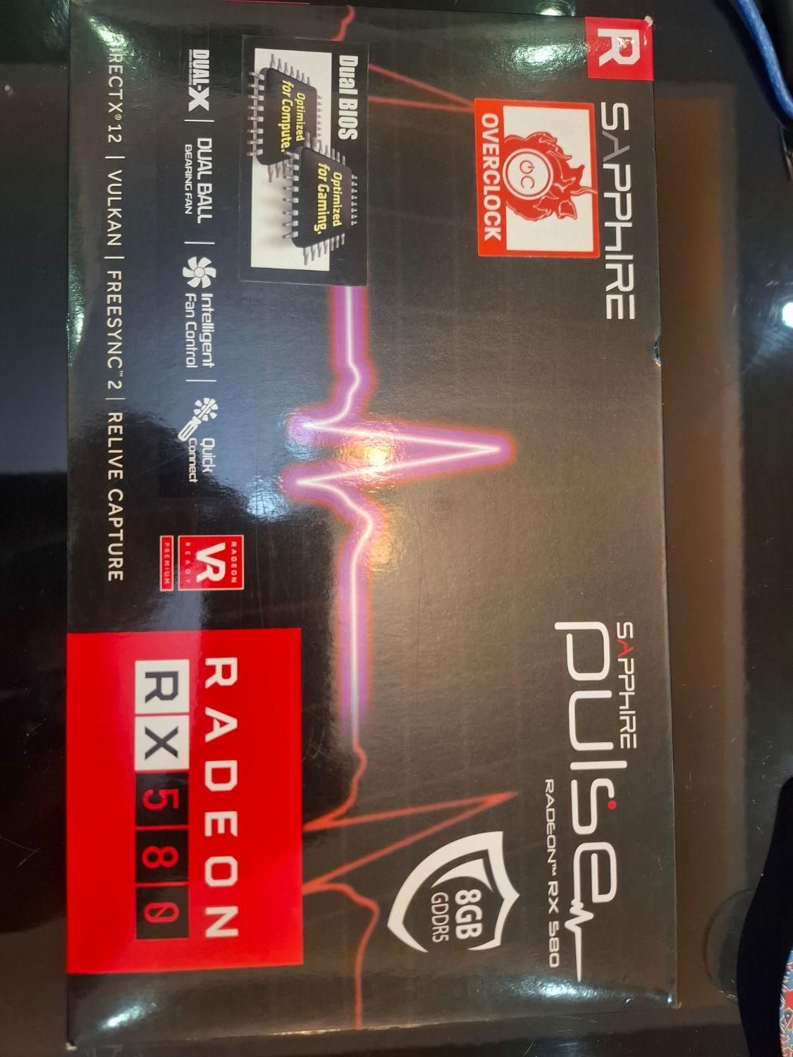 کارت گرافیگ RX580  SAPPHIRE|قطعات و لوازم جانبی رایانه|تهران, پیروزی|دیوار