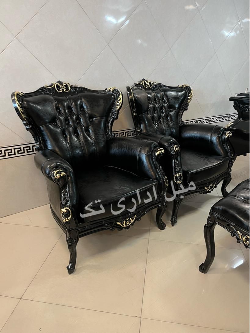 مبلمان اداری تک٪میزوصندلی اداری مدل آلفاجلوبسته|مبلمان اداری|چهاردانگه (تهران), |دیوار