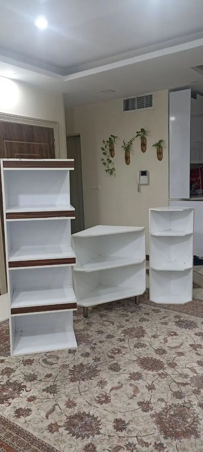 شلف ام دی اف|کتابخانه، شلف، قفسه‌های دیواری|کرج, شاهین‌ویلا|دیوار