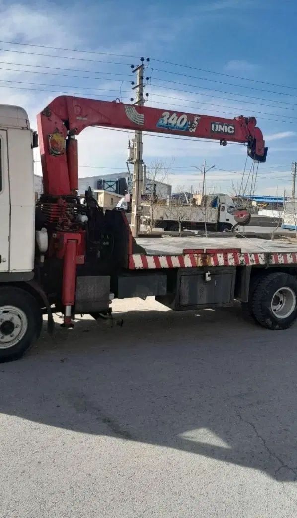 کامیونت بادسان با جرثقیل|خودرو سنگین|مشهد, خین عرب|دیوار