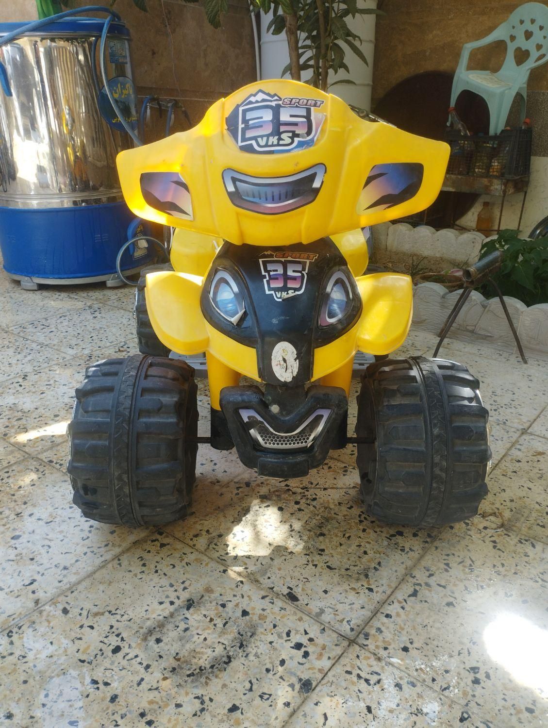 موتور شارجی چهار چرخ|اسباب‌بازی بچه|شیراز, شهرک والفجر|دیوار