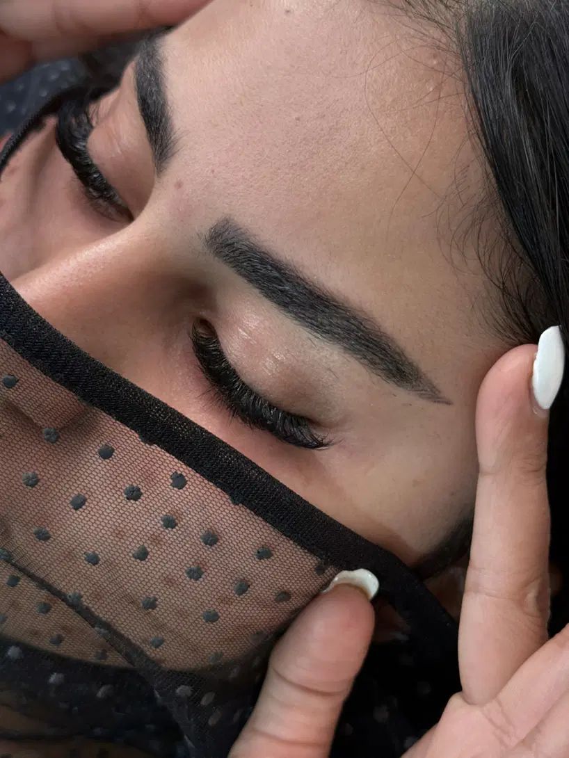مدل اکستنشن مژه خط چشمی|خدمات آرایشگری و زیبایی|مشهد, رده|دیوار