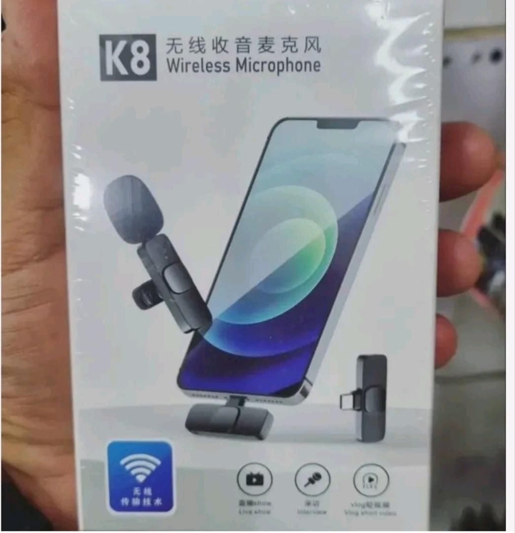 میکروفون یقه ای K8|صوتی و تصویری|شیراز, شهرک رضوان|دیوار