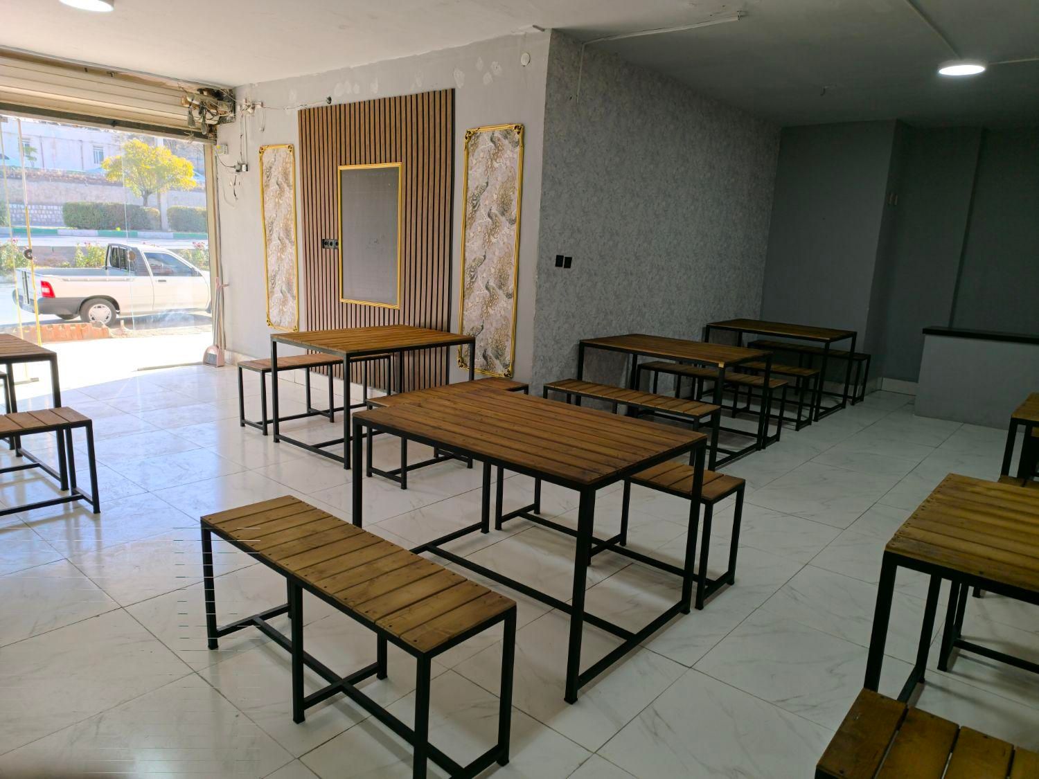 میز صندلی نیمکتی /کافه ای/غذاخوری/رستوران کد 010|کافیشاپ و رستوران|خرمآباد, |دیوار