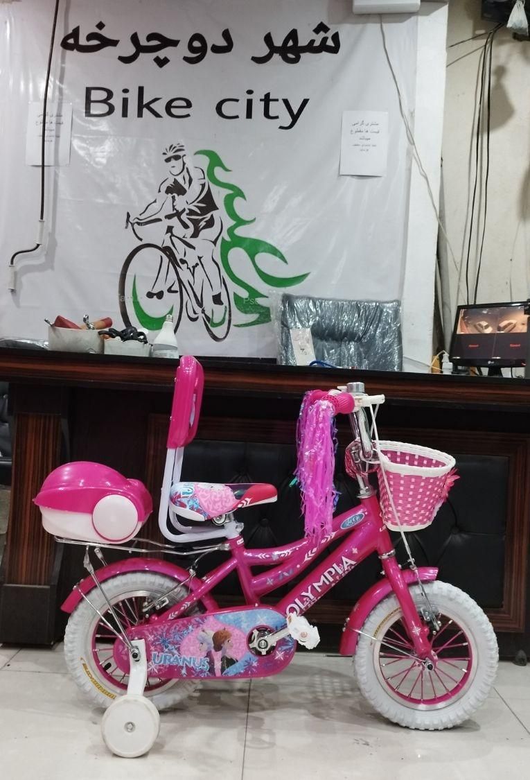 دوچرخه سایز ۱۲ مارک المپیا دخترانه|دوچرخه، اسکیت، اسکوتر|ایلام, |دیوار