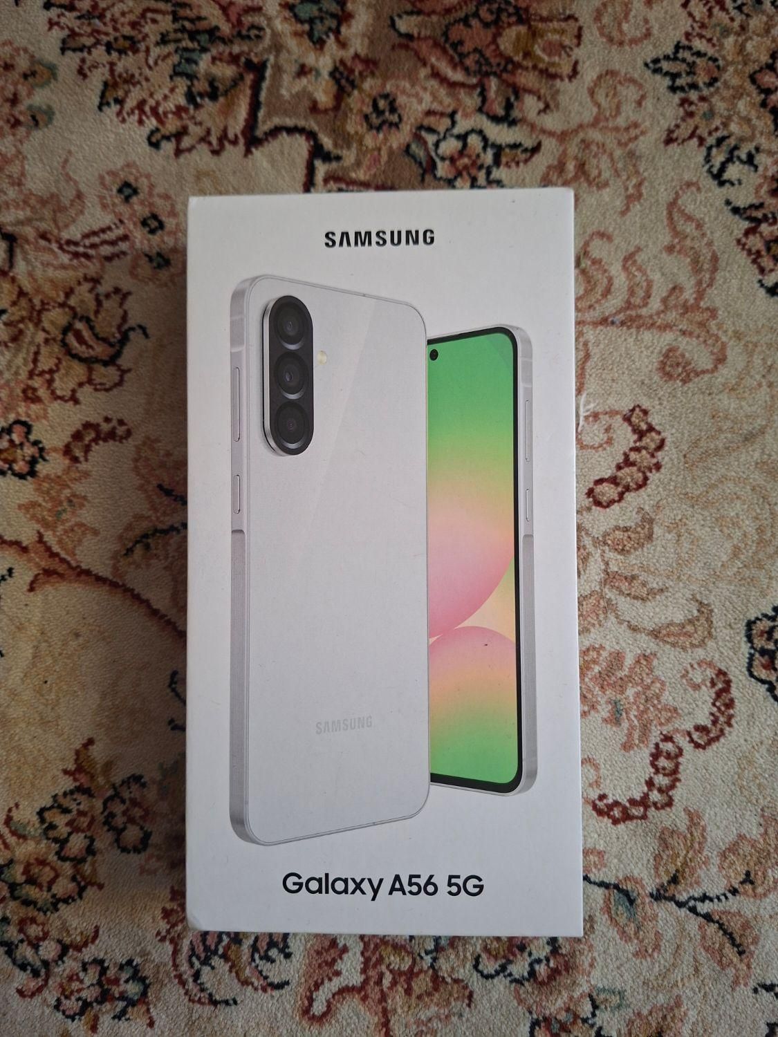 گوشی سامسونگ Galaxy A56 رنگLight gray با حافظه ۱۲۸|موبایل|شیراز, ریشمک|دیوار