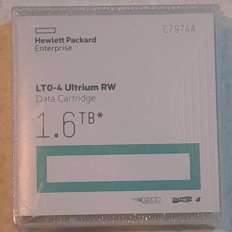 دیتا HP LTO-4 Ultrium 1.6TB پلمپ سالم به شرط تست|قطعات و لوازم جانبی رایانه|تهران, فردوسی|دیوار