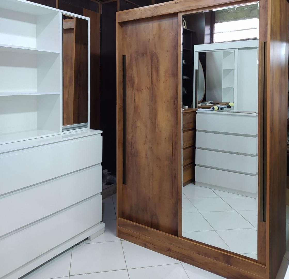 کمد دو درب ریلی با کیفیت|جاکفشی، کمد، دراور|مشهد, شریف|دیوار