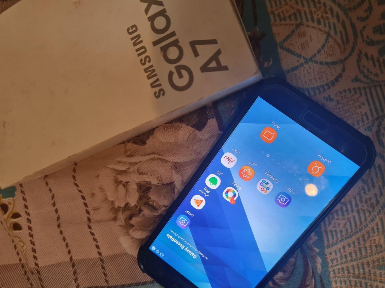 سامسونگ Galaxy A7 (2017) با حافظهٔ ۳۲ گیگابایت|موبایل|اصفهان, ملک‌شهر|دیوار
