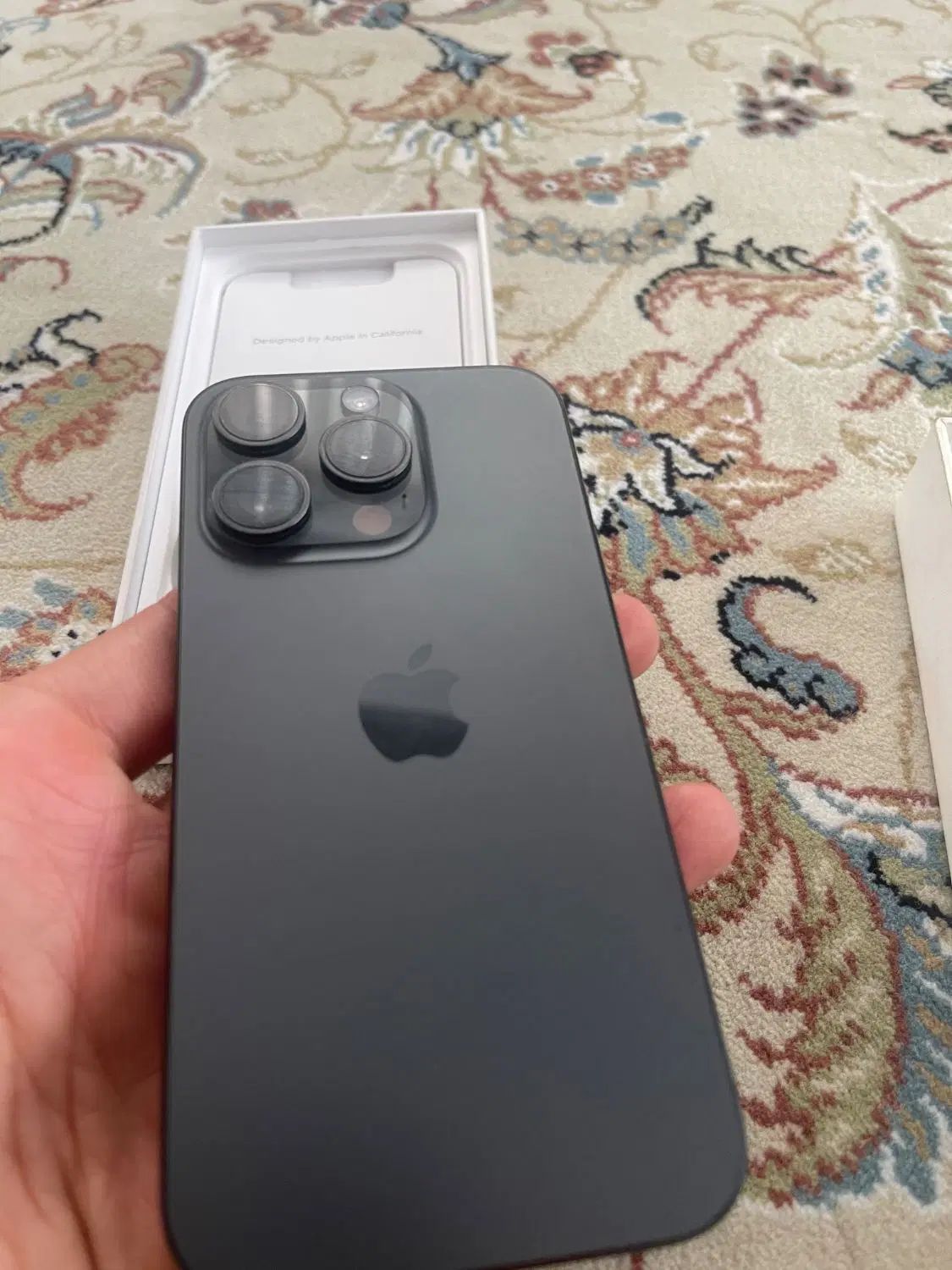 اپل iPhone 15 Pro با حافظهٔ ۲۵۶ گیگابایت ریجسترشده|موبایل|تهران, جیحون|دیوار