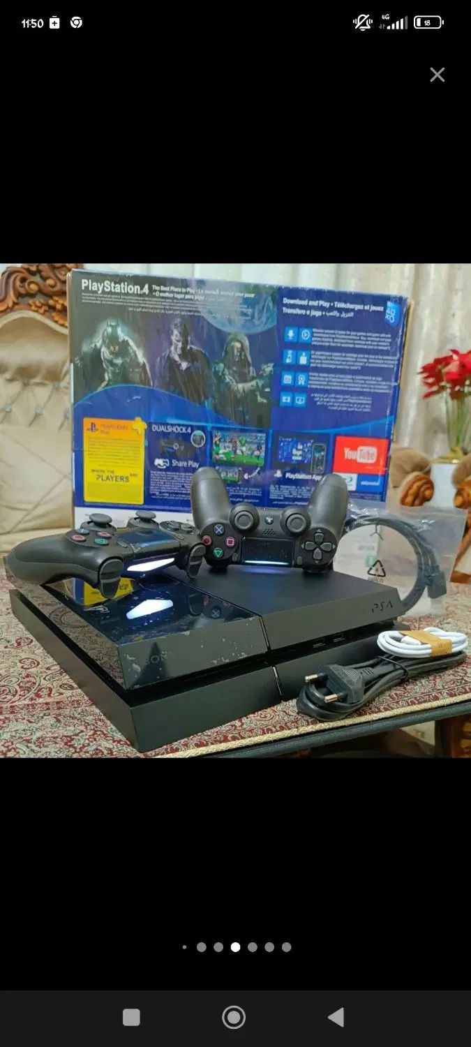 PS4 نو 25 بازی  با تمامیه لوازم جانبی دودسته نو|کنسول، بازی ویدئویی و آنلاین|تهران, گمرک|دیوار