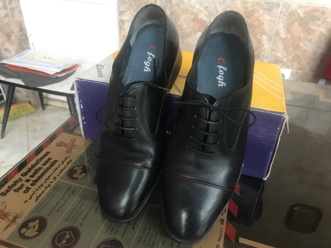 کفش تمام چرم طبیعی ۴۱ کلاسیک|کیف، کفش، کمربند|تبریز, |دیوار