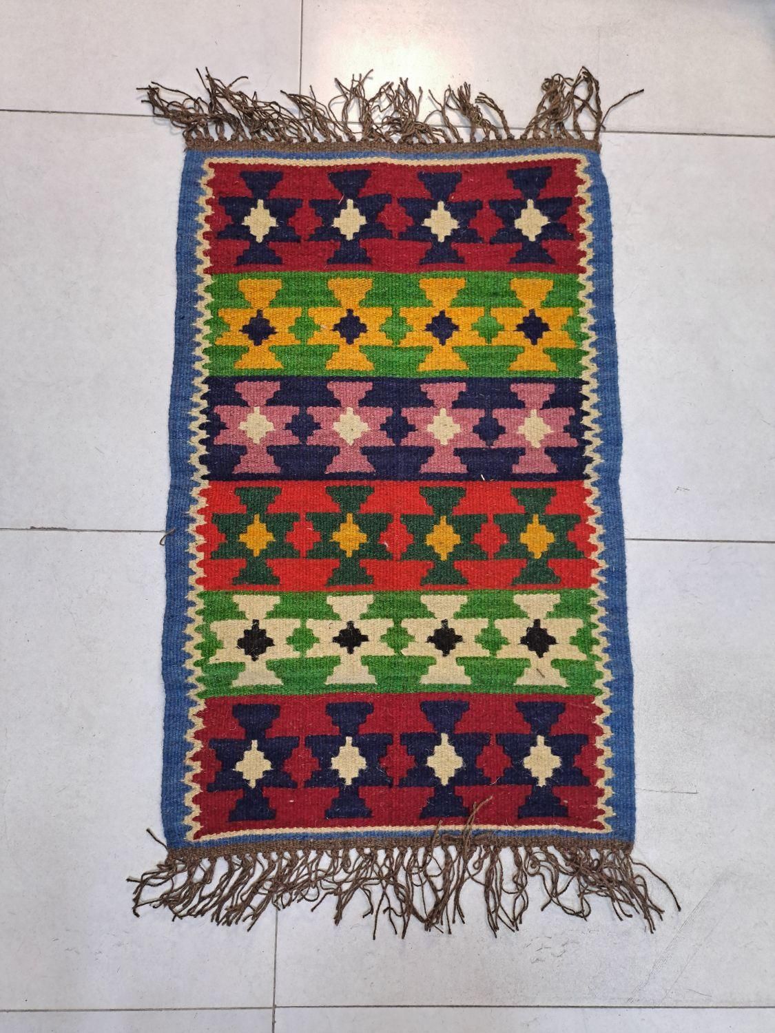 گلیم دستبافت پشمی|گلیم، جاجیم، گبه|فردیس, قریشی|دیوار