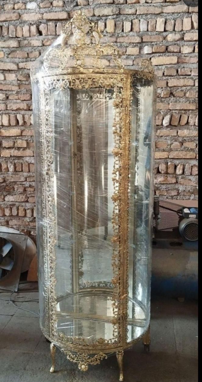 ست بوفه بلند برنز برنزی|بوفه، ویترین، کنسول|کرج, حصارک بالا|دیوار