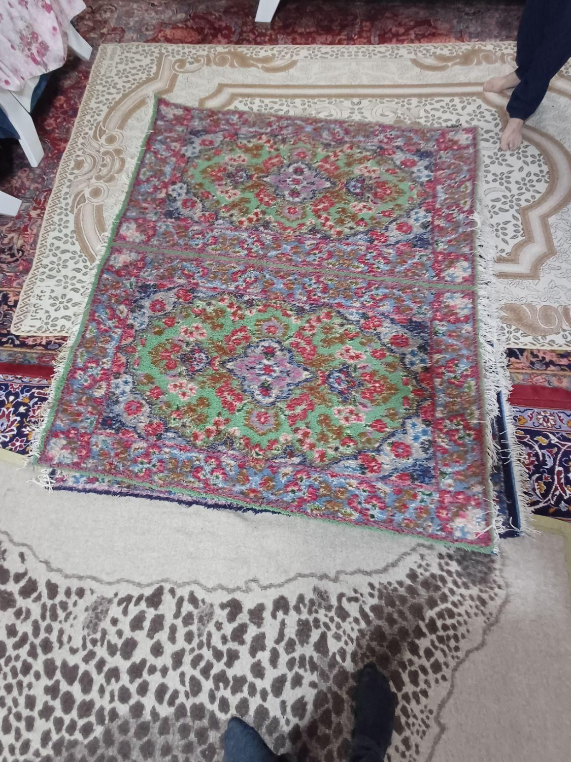 فرش دست بافت کرمان ۷۰جفت|فرش|کرمان, |دیوار