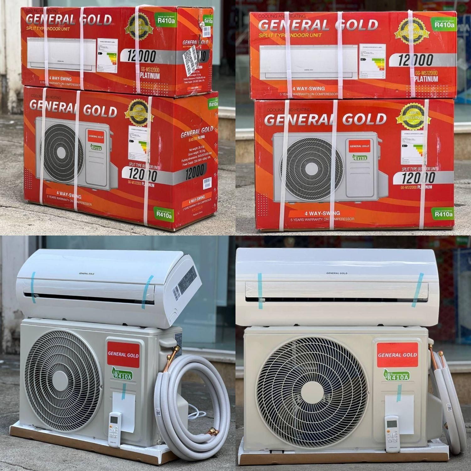 چکی/کولرگازی۲کاره جنرال گلد30 24 18 12اسپیلت/اقساط|کولر گازی و فن‌کوئل|مشهد, آزادشهر|دیوار