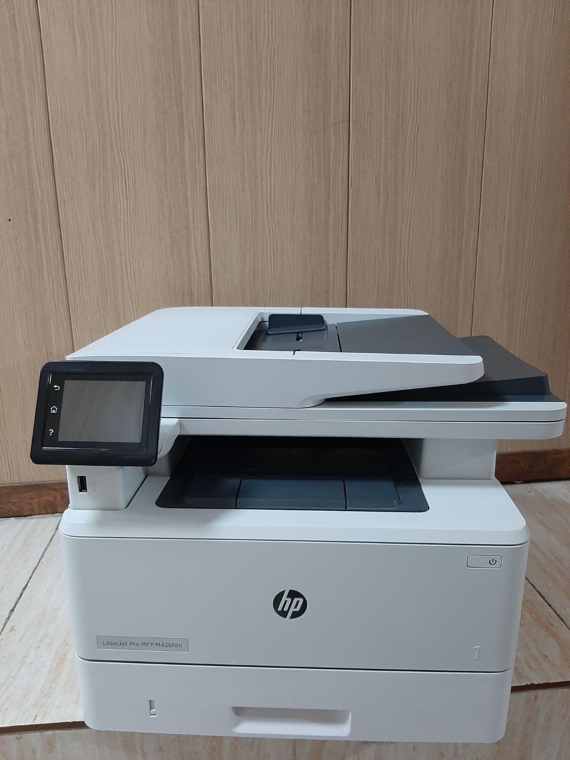 پرینتر چهارکاره دوروزن و شبکه hp 426fdn فول شارژ|پرینتر، اسکنر، کپی، فکس|اصفهان, خانه اصفهان|دیوار