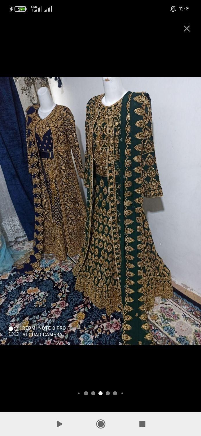 کرایه لباس هندی و مجلسی و شب چله|لباس|مشهد, طبرسی شمالی|دیوار