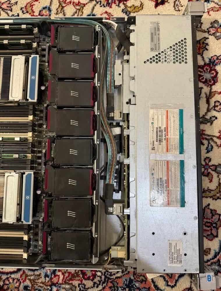 سرور DL360P G8 HP با دوعدد ریل کیت|مودم و تجهیزات شبکه|تهران, نیروی هوایی (پیروزی)|دیوار