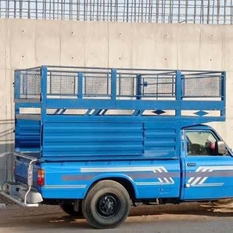 حمل بار بانیسان آبی با باربندی بسیار بلند|خدمات حمل و نقل|مسجد سلیمان, |دیوار