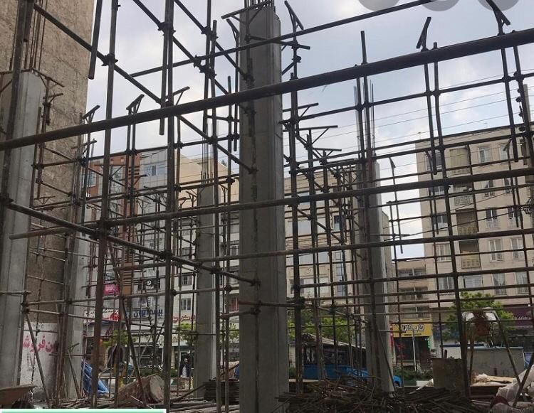 داربست فلزی وکفراژ آسمان|خدمات پیشه و مهارت|اندیشه, اندیشه فاز ۳|دیوار