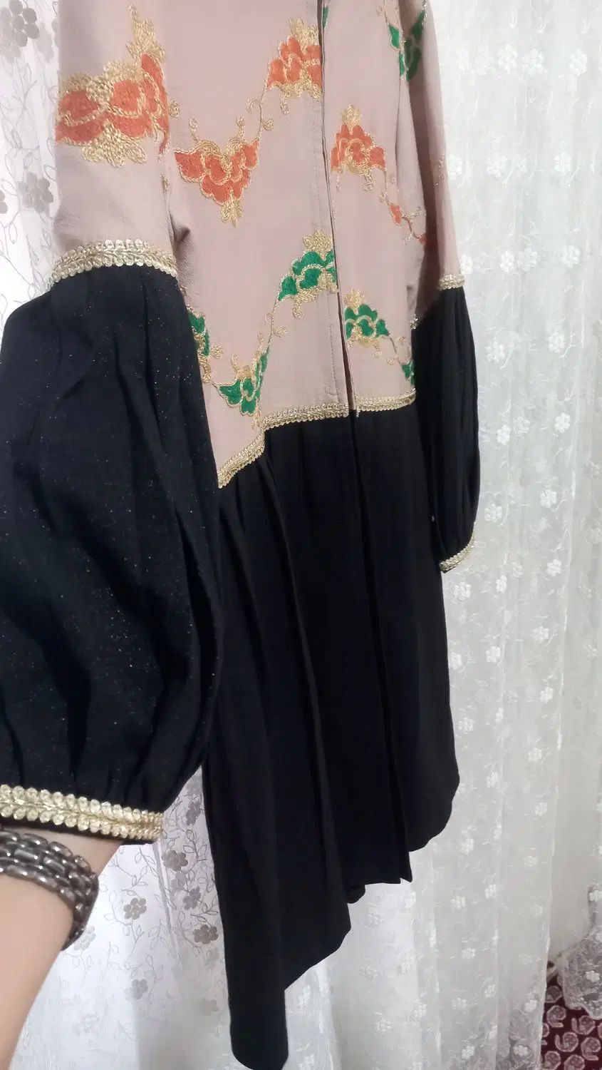 مانتو عروسکی سایز  ۳۸ / و یک عددمانتو لینین نخ کوب|لباس|شاهین دژ, |دیوار