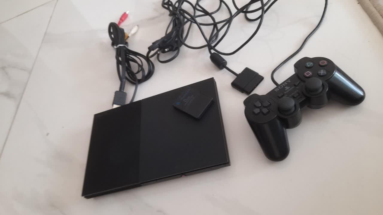 ps2 تمیز با تجهیزات|کنسول، بازی ویدئویی و آنلاین|اصفهان, فروردین|دیوار
