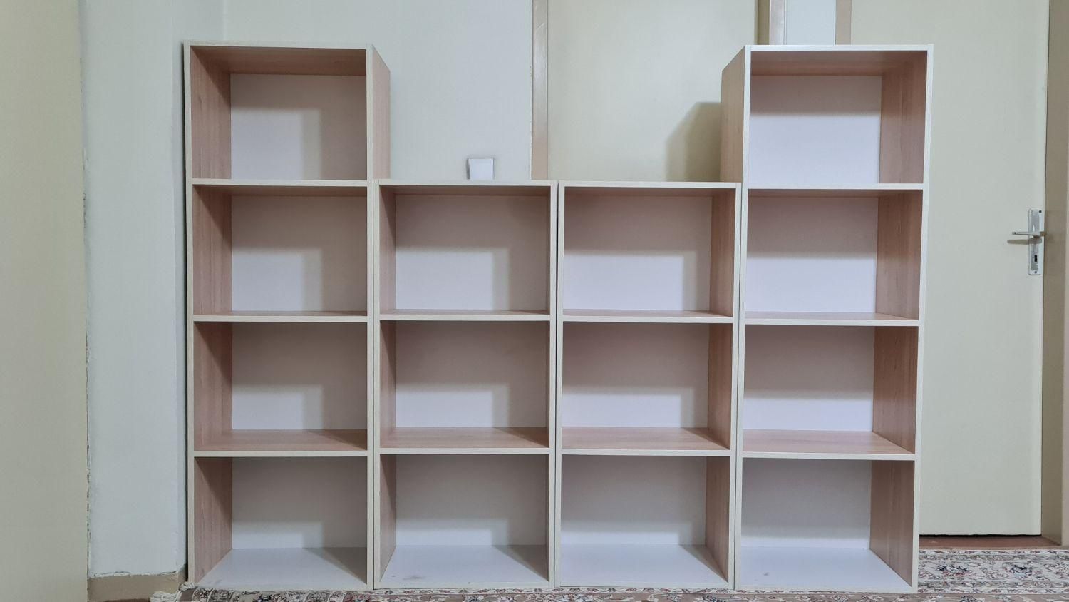 کتابخانه تمام ام دی اف|کتابخانه، شلف، قفسه‌های دیواری|شاهین‌شهر, شهرک مطهری|دیوار