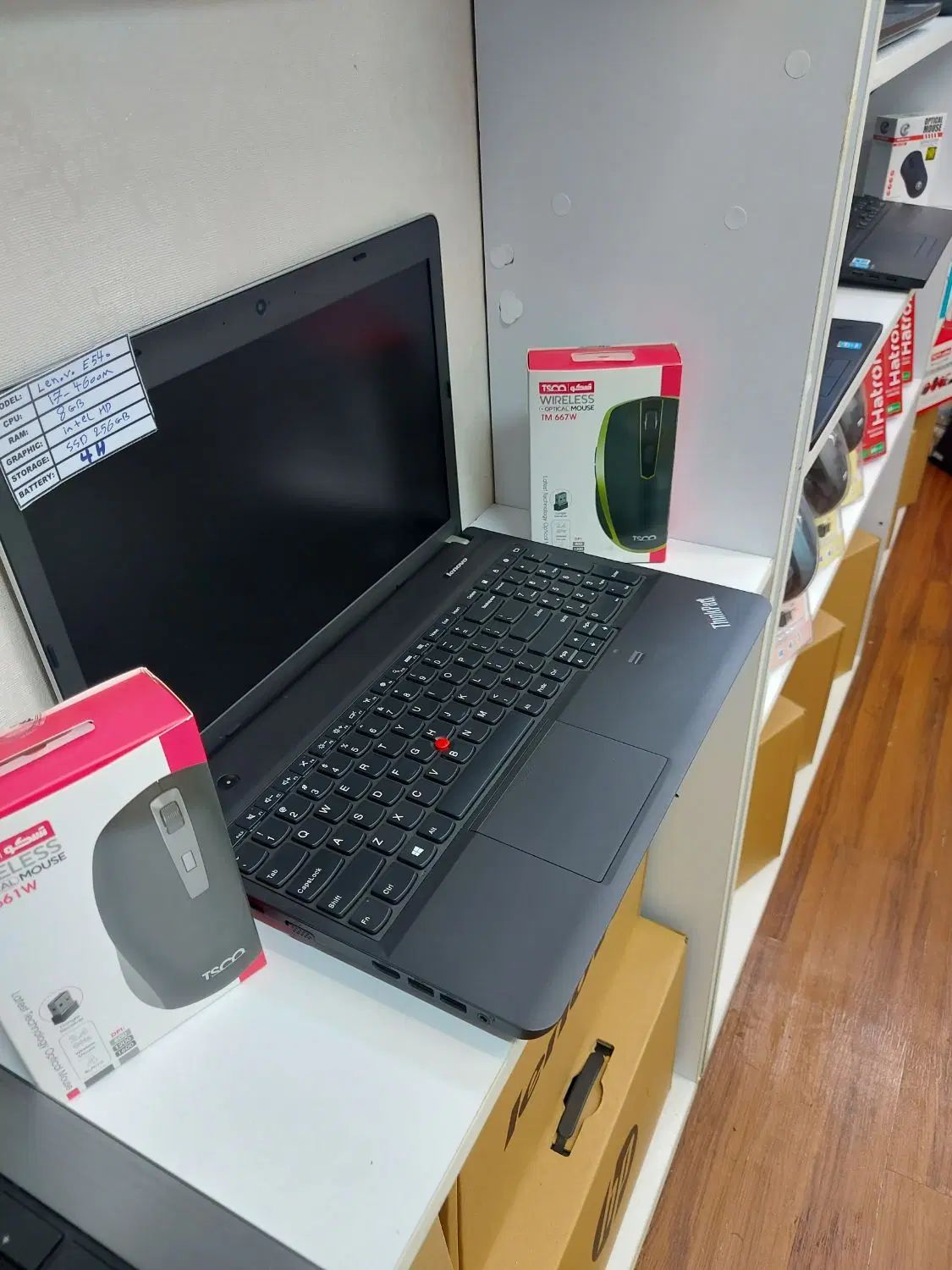 لپتاپcore i7رم8هارد256ssd  کاملانوباکارتن‌باضمانت|رایانه همراه|کرج, گلشهر|دیوار