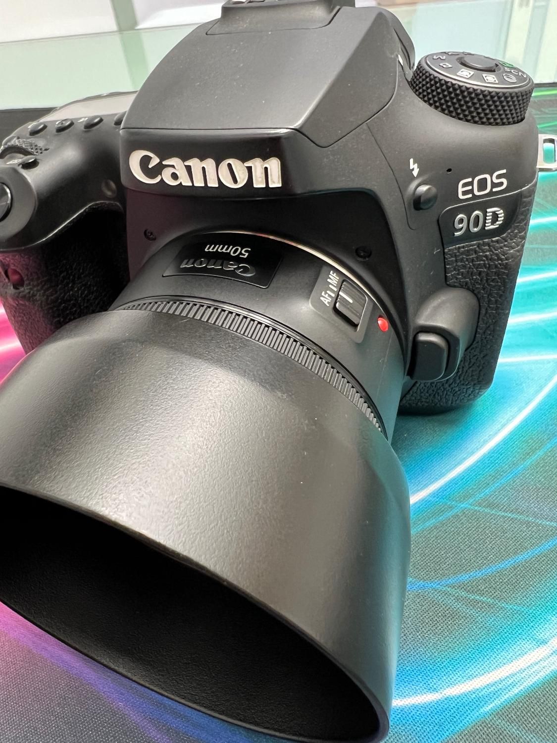 دوربین کنون canon 90d kit 50 f1.8|دوربین عکاسی و فیلم‌برداری|تهران, بازار|دیوار