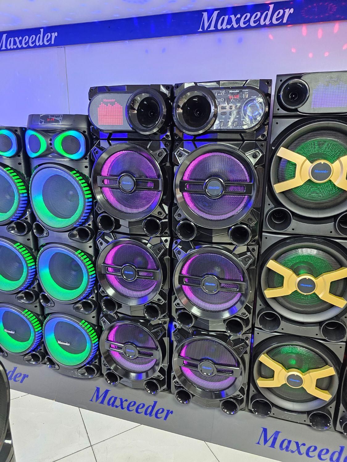 باند اسپیکر اسپیکر صوتی مکسیدر ۱۲۰۶ جدید ۱۰ ماهه|سیستم صوتی خانگی|تبریز, |دیوار