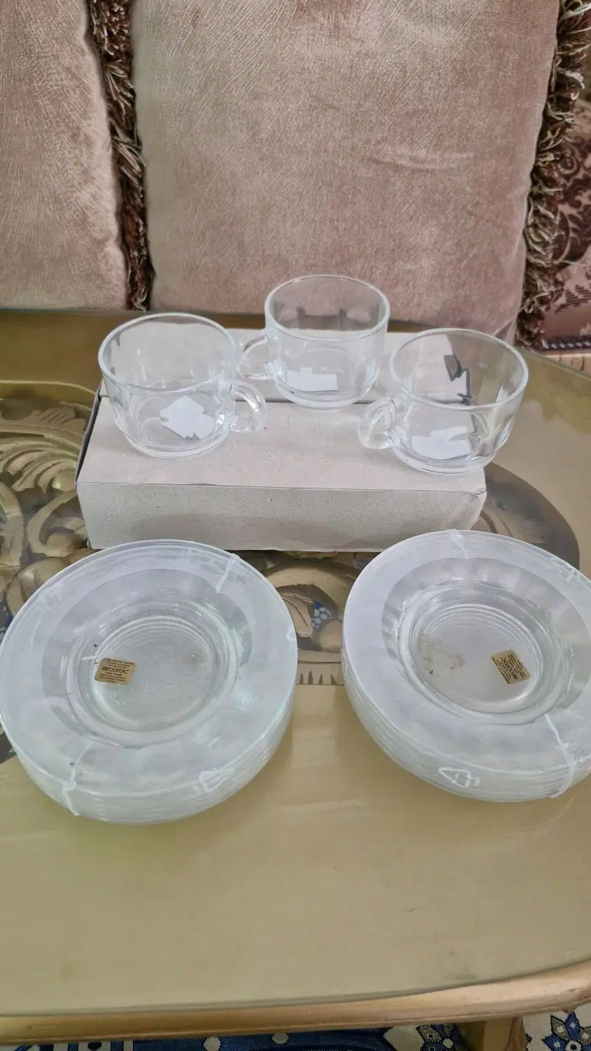 فنجان نعلبکی ارکروک فرانسوی اصل انگشتی|ظروف سرو و پذیرایی|اصفهان, شاهزید|دیوار