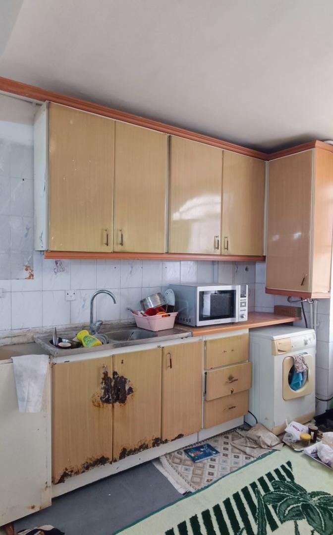 کابینت فلزی|آب‌چکان و نظم‌دهنده ظروف|تهران, نیروی هوایی (پیروزی)|دیوار