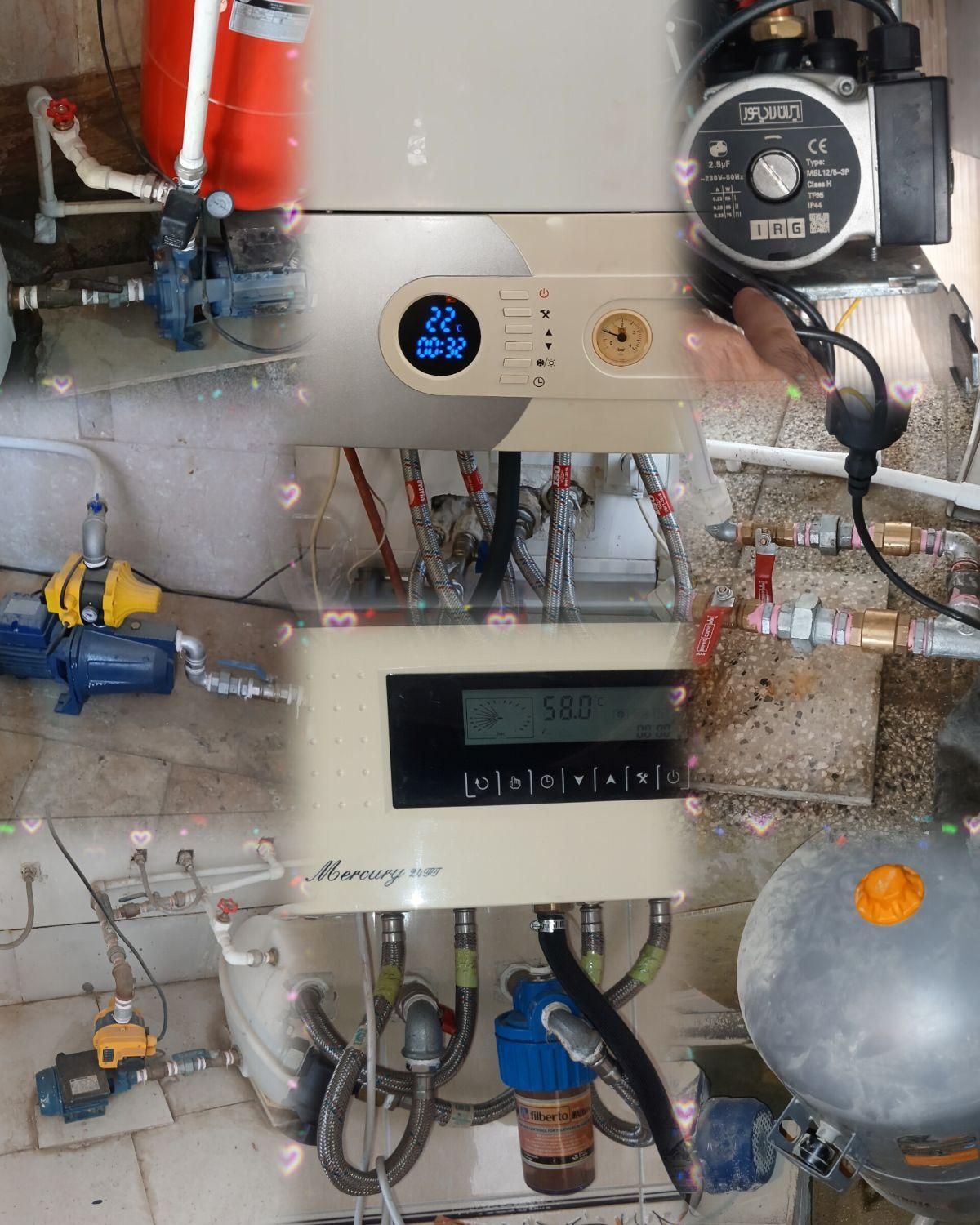 پکیج دیواری و پمپ آب نصب و تعمیر|خدمات پیشه و مهارت|تهران, پونک|دیوار