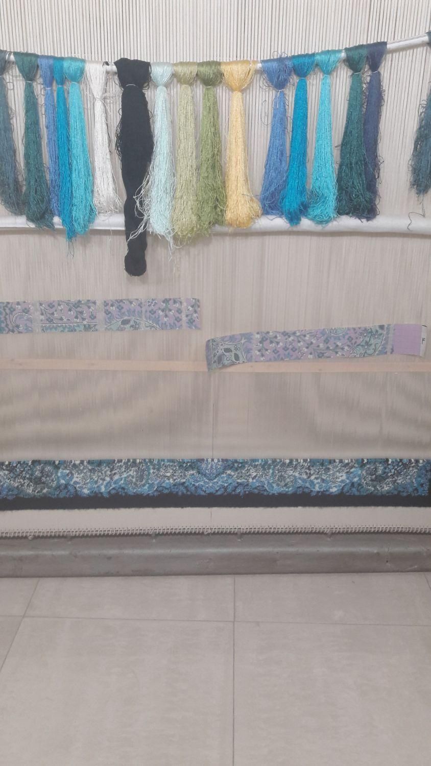 قالیچه نیمه کاره|فرش|بناب, |دیوار