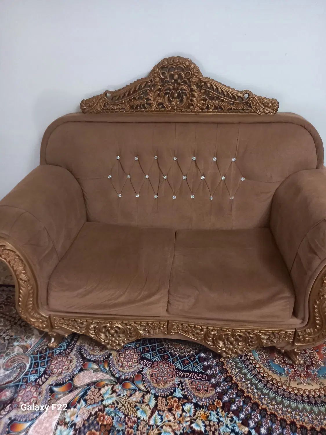 مبل ۷نفر کارکرده|مبلمان خانگی و میز عسلی|مشهد, توس (بلوار توس)|دیوار